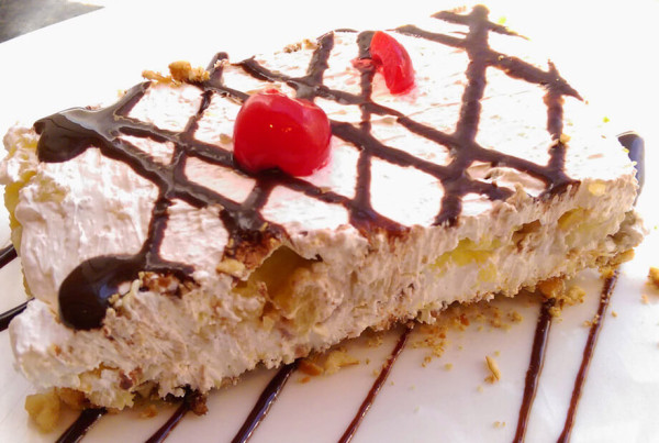 lenas banana slit cake