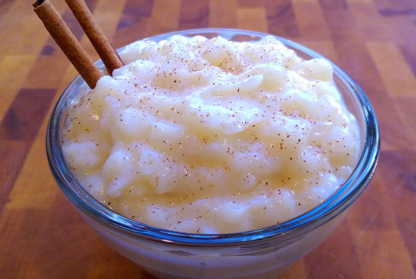 rice pudding recipe