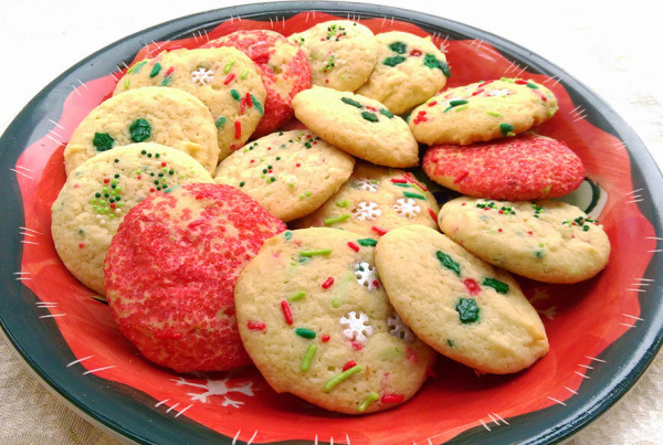 christmas ricotta cookie