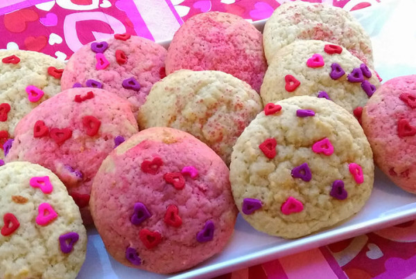 valentine ricotta cookie